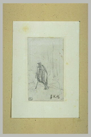 Etude pour 'un Berger' (vers 1866), image 1/1