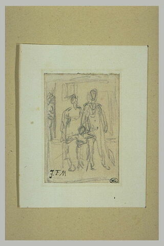Homme, femme et enfant, image 1/1