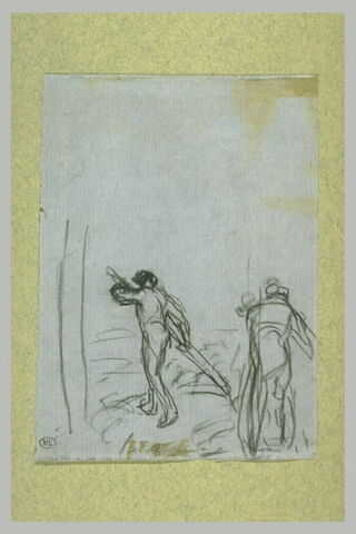 Deux faucheurs, de dos, image 1/1
