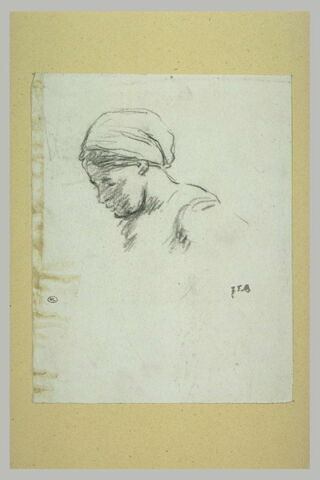 Tête de femme penchée, image 1/1
