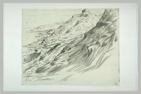 Collines rocheuses, en bord de mer