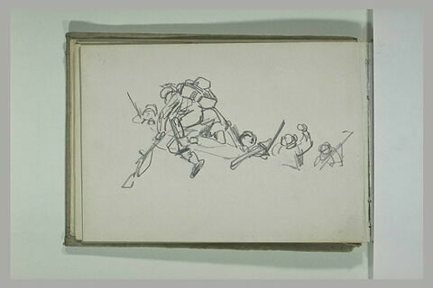 Soldats dans une tranchée, image 1/1