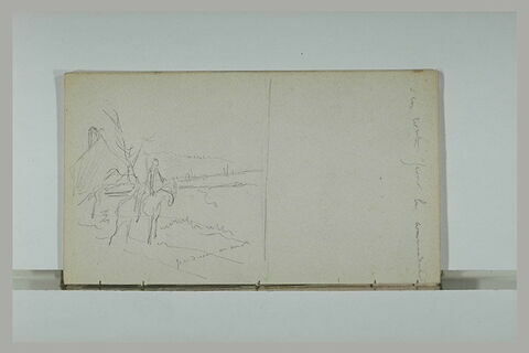 Cavalier dans un paysage, image 1/1