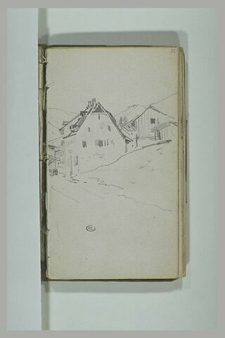Vue d'un village, image 1/2