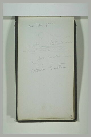 Paysage, avec indications de positions militaires, image 1/1
