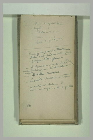 Notes manuscrites, image 1/1