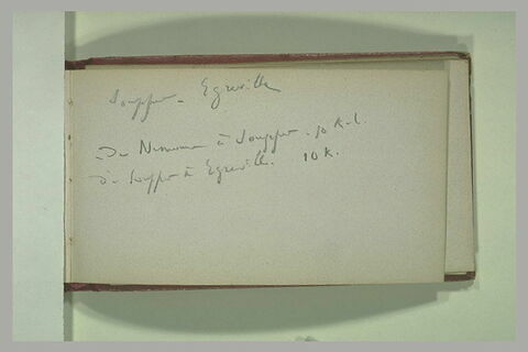 Notes manuscrites, image 1/1