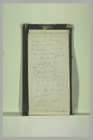 Notes manuscrites, image 1/1