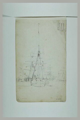 Vue d'un port, image 1/1