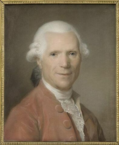 Portrait du graveur général des monnaies PIerre SImon Benjamin Duvivier, en buste. ( 1730-1819)