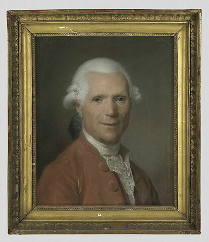 Portrait du graveur général des monnaies PIerre SImon Benjamin Duvivier, en buste. ( 1730-1819), image 2/4