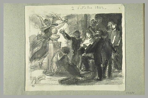 Hommage à Delacroix, image 2/2