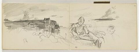Jeune homme assis dans un fauteuil et visage de trois quarts, image 4/4