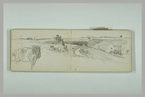 Paysage panoramique du bocage normand, image 2/4