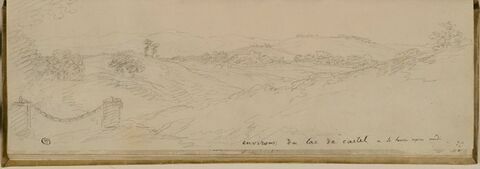 Vue des environs du Lac d'Albano, image 1/1