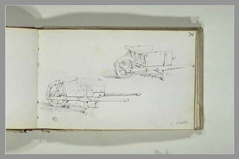 Deux charrettes, image 2/2