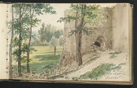 Tour dans un parc, à Provins