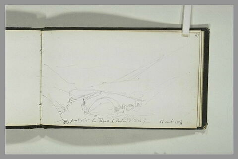 Vue du pont sur la Reuss (canton d'Uri), image 2/2