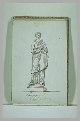 Statue antique de la piazza Paganica : la vestale Tuccia ?, image 1/1