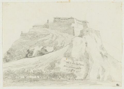 Vue de la forteresse de Tortone