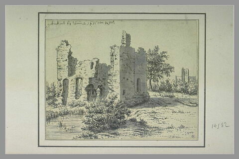 Ruines de la Melkhuisje à Wouw