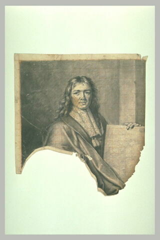 Portrait d'homme, époque Louis XIV, image 1/1