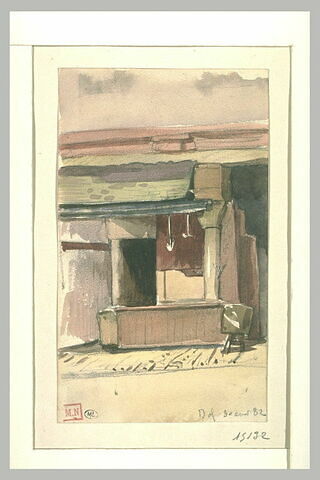 Vue d'une boutique ancienne