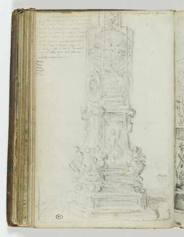 Etude de l'horloge astronomique de Jacques Thomas Castel, image 1/2