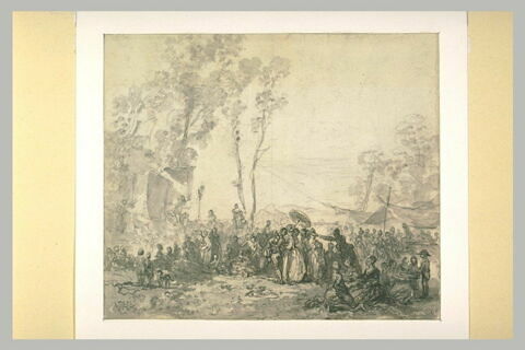 Fête galante dans les bois, image 1/1