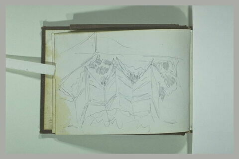 Croquis indéterminé : éléments d'architecture ?, image 1/1