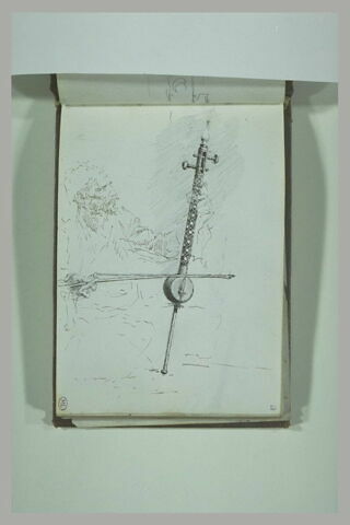 Musicien oriental jouant d'un instrument à cordes, image 2/2