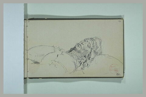 Portrait d'un homme étendu, image 1/2