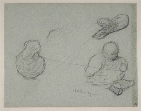 Croquis d'enfants et d'animaux, image 1/2