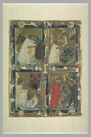Quatre scènes de la vie de saint François (?), image 2/2