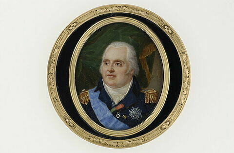 Portrait de Louis XVIII, roi de France