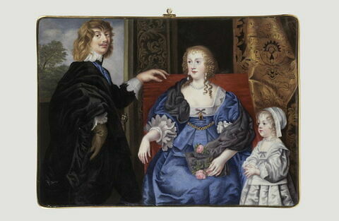 Le duc de Bedford et sa famille