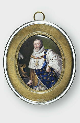 Portrait présumé de l'acteur Lekain dans le rôle d'Henri IV