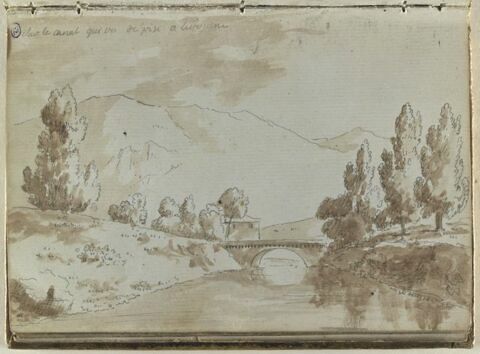 Paysage: le canal de Pise à Livourne, image 1/1