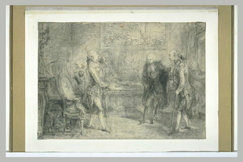 Le comte d'Estaing présenté à Louis XVI par Monsieur de Sartine, image 3/3