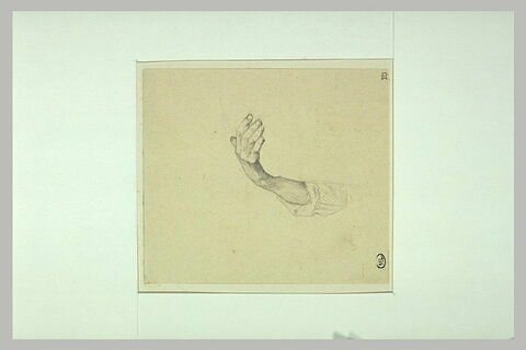 Etude d'une main, image 1/1