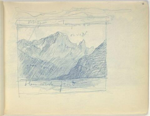 Paysage montagneux