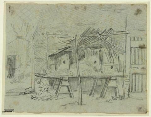 Intérieur d'une grange, image 1/2