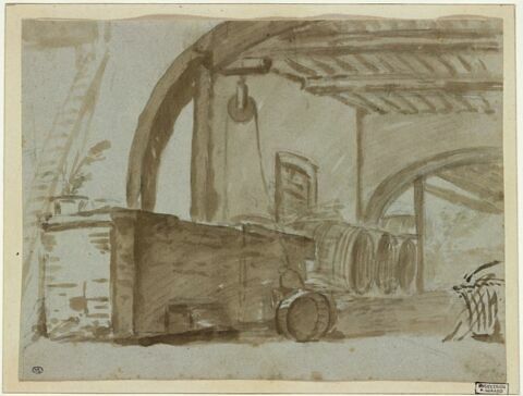 Intérieur d'une cave, image 1/2