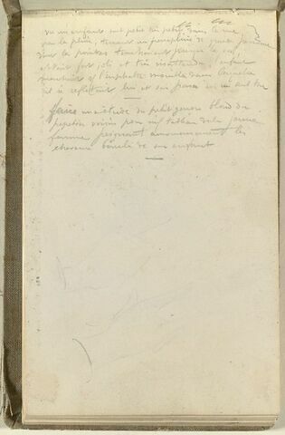 Notes manuscrites ; croquis de mains, image 1/2