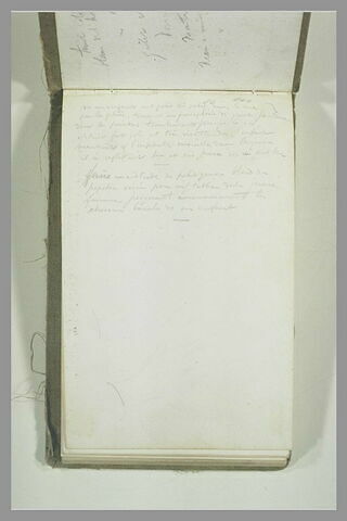 Notes manuscrites ; croquis de mains, image 2/2