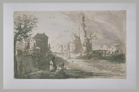 Vue d'Amsterdam, image 1/1