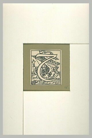 Lettrine ornée pour la 'Légende de saint Julien l'Hospitalier' : un 'T', image 2/2