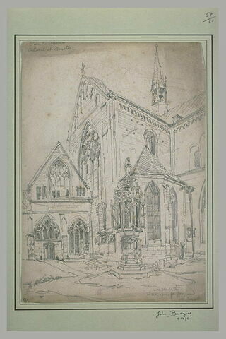 Vue partielle de la cathédrale de Münster, image 1/1