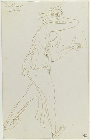 Isadora Duncan dansant