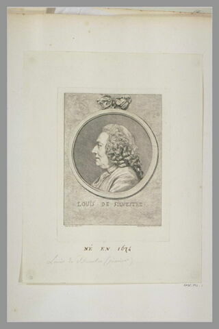 Portrait de Louis de Silvestre, image 2/2